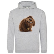 Hoodie with Print The Secret Life Of Pets Duke - 2XL grey