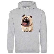 Hoodie with Print The Secret Life Of Pets Mel - 2XL grey