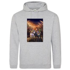Hoodie with Print Toy Story Universe - 2XL grey