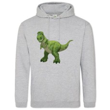 Hoodie with Print Toy Story Dinosaurus - 2XL grey