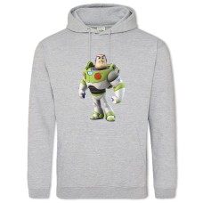 Hoodie with Print Toy Story Buzz Lightyear - 2XL grey