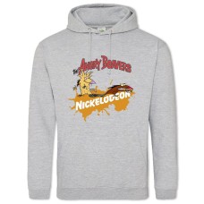 Hoodie with Print Angry Beavers Nickelodeon Version - 2XL grey