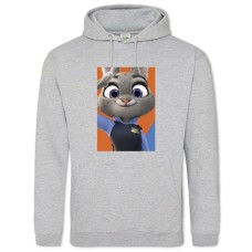 Hoodie with Print Zootopia Judy Hopps - 2XL grey