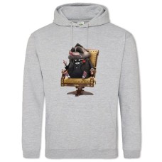 Hoodie with Print Zootopia Mr Big - 2XL grey