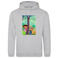 Hoodie with Print Dora The Explorer Rogue - 2XL grey