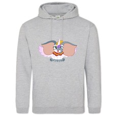Hoodie with Print Dambo Mlp Version - 2XL grey