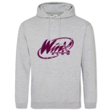 Hoodie with Print Winx Club Logo - 2XL grey