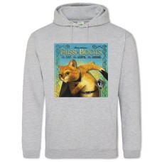 Hoodie with Print Puss In Boots Main Theme - 2XL grey