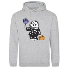 Hoodie with Print The Nightmare Before Christmas Kid With Candy - 2XL grey