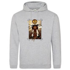 Hoodie with Print The Nightmare Before Christmas Jack Skellington Art - 2XL grey