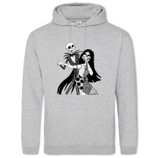 Hoodie with Print The Nightmare Before Christmas Dance - 2XL grey