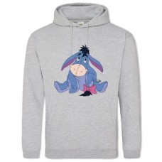 Hoodie with Print Winnie-The-Pooh Donkey - 2XL grey