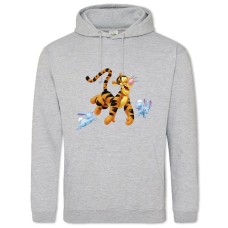 Hoodie with Print Winnie-The-Pooh TIGGer - 2XL grey