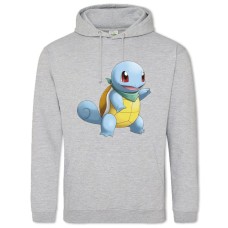 Hoodie with Print Pokemons Funny Squirtle - 2XL grey