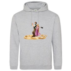 Hoodie with Print Rapunzel Heroes - 2XL grey