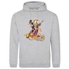 Hoodie with Print Rapunzel Main Heroes - 2XL grey