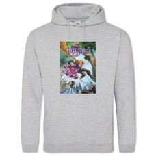 Hoodie with Print Rapunzel Main Theme - 2XL grey