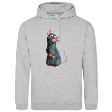 Hoodie with Print Ratatouille Hero - 2XL grey
