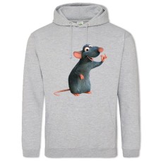 Hoodie with Print Ratatouille Main Hero - 2XL grey
