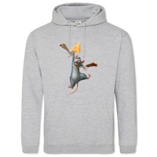 Hoodie with Print Ratatouille Main Theme - 2XL grey