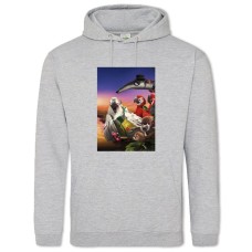 Hoodie with Print Rio Main Heroes Second Version - 2XL grey