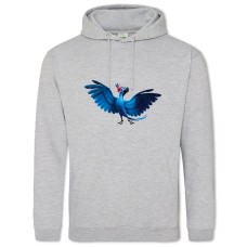 Hoodie with Print Rio Jewel - 2XL grey