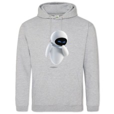 Hoodie with Print Wall-E Eva - 2XL grey