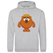 Худі з принтом Смішарики Копатич - 2XL сірий