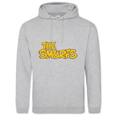 Hoodie with Print The Smurfs Logo - 2XL grey