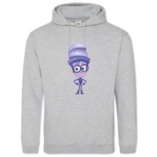 Hoodie with Print The Y Fixiki - 2XL grey