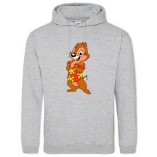 Hoodie with Print Chip And Dale Rescue Rangers Hero - 2XL grey