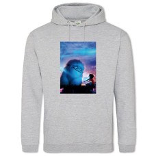 Худи с принтом Эверест Закат - 2XL серый