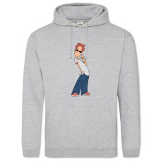 Худі з принтом Джетікс Що Ж З Енді - 2XL сірий