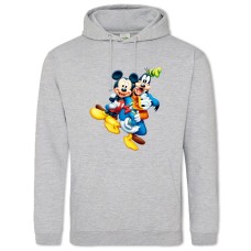 Hoodie with Print Disney Heroes - 2XL grey