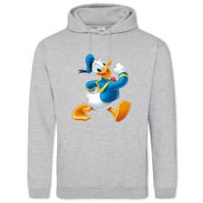 Hoodie with Print Disney Donald Duck - 2XL grey