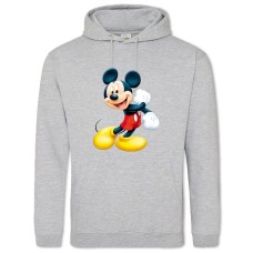 Hoodie with Print Disney Mickey Mouse Hero - 2XL grey