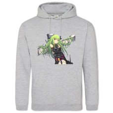 Hoodie with Print Code Geass Forest Witch - 2XL grey