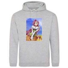 Hoodie with Print Code Geass Euphemia Li Britannia - 2XL grey