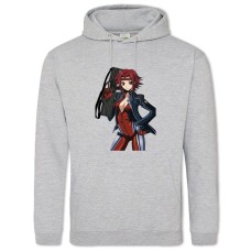 Hoodie with Print Code Geass Hero Kallen Stadtfeld - 2XL grey