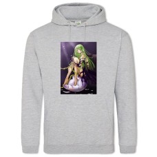 Hoodie with Print Code Geass Cc Hero - 2XL grey