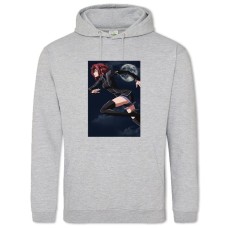 Hoodie with Print Code Geass Kallen Hero - 2XL grey