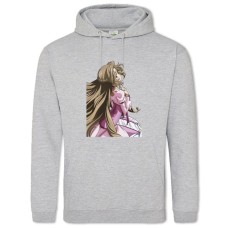 Hoodie with Print Code Geass Nunnally Lamperouge - 2XL grey