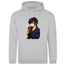 Hoodie with Print Code Geass Lelouch Of The Rebellion - 2XL grey