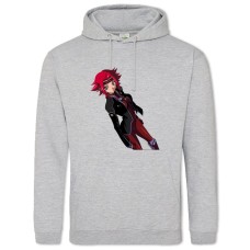 Hoodie with Print Code Geass Kallen Hero Girl - 2XL grey