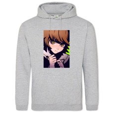 Hoodie with Print Danganronpa Chihiro Fujisaki - 2XL grey