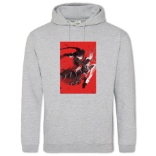 Hoodie with Print Danganronpa Toko Fukawa Hero - 2XL grey