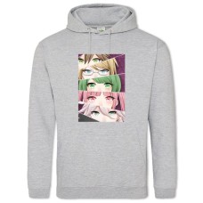 Hoodie with Print Danganronpa Eyes Of Heroes - 2XL grey