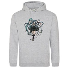 Hoodie with Print Danganronpa Tsumugi Shirogane - 2XL grey