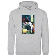 Hoodie with Print Death Note Hero L - 2XL grey