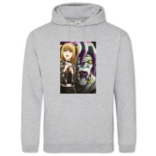 Hoodie with Print Death Note Misa Amane - 2XL grey